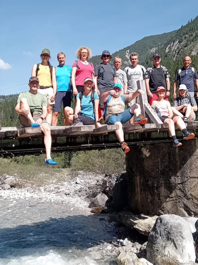 Leben am Wildfluß - das Thema der heutigen Exkursion! #bildungsurlaub #natureandrock #naturparkkarwendel